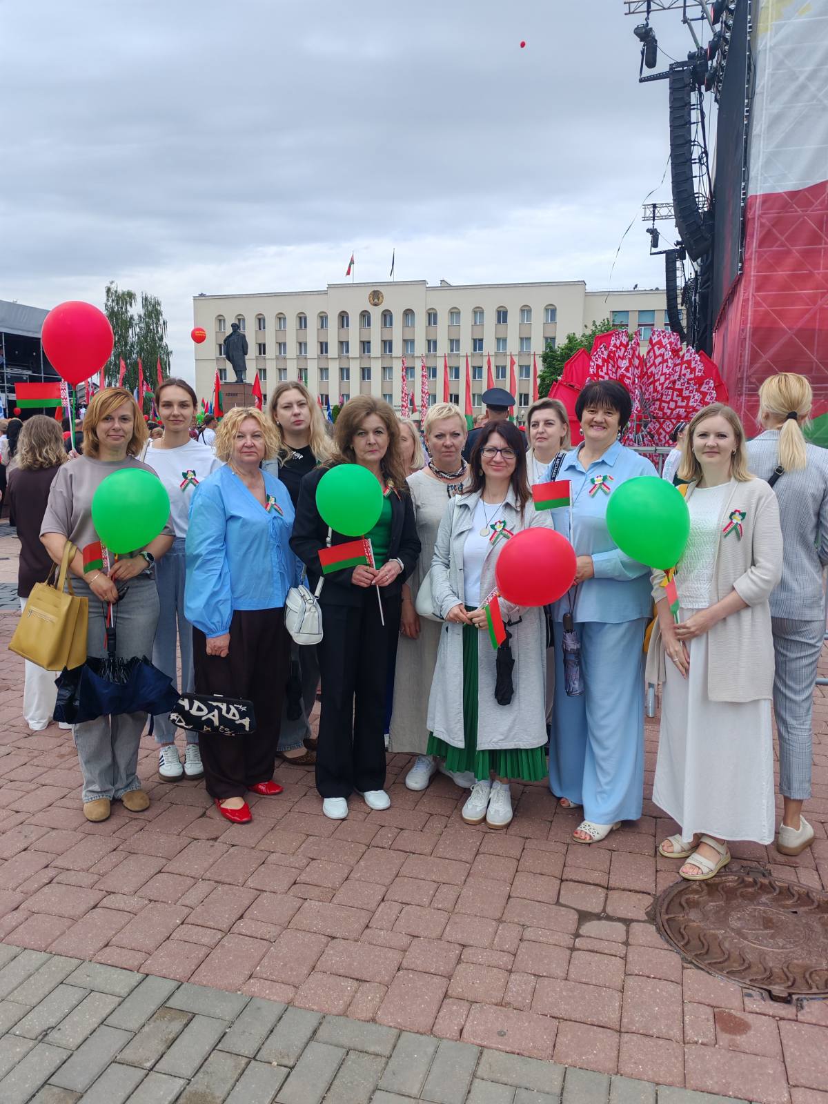 Участие в торжественных мероприятиях, посвященных Дню Независимости Республики Беларусь